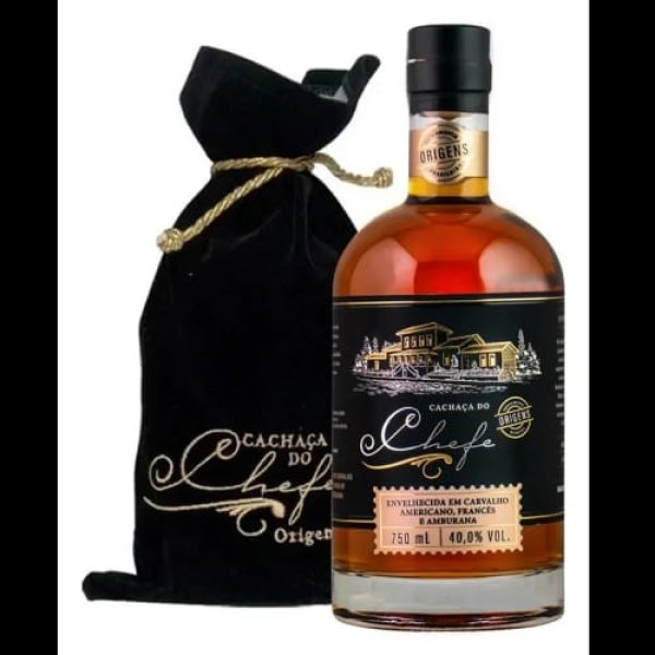 Cachaça do Chefe Extra Premium. 